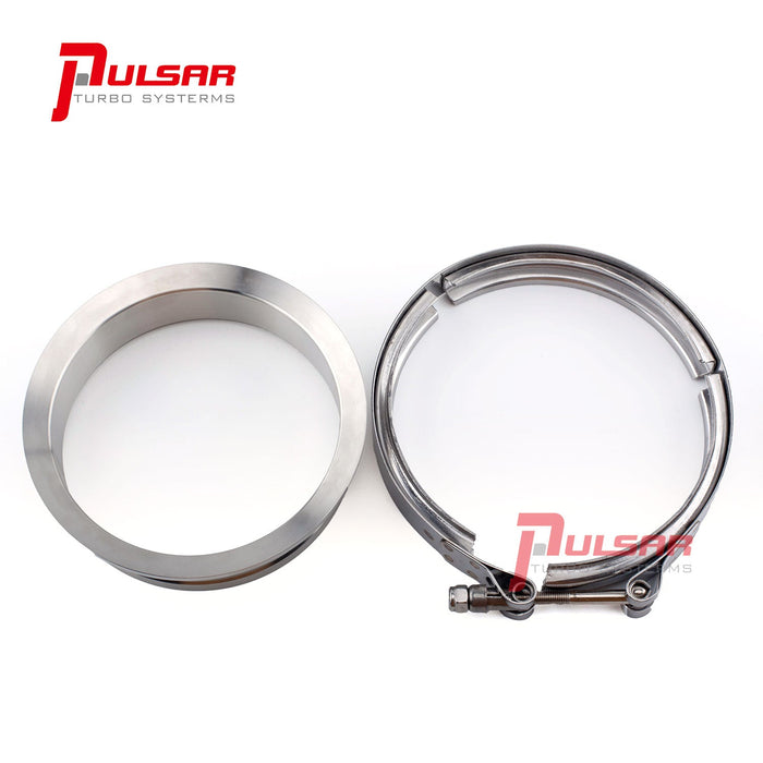 S400 T6 Turbo 5″ Stainless Steel Flange Clamp Kit