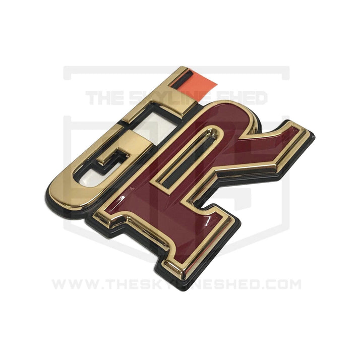 22k Gold Plated R33 GTR Emblem Set