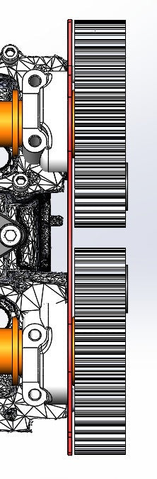 RB25 Twin Cam Timing Mark Backing Plate