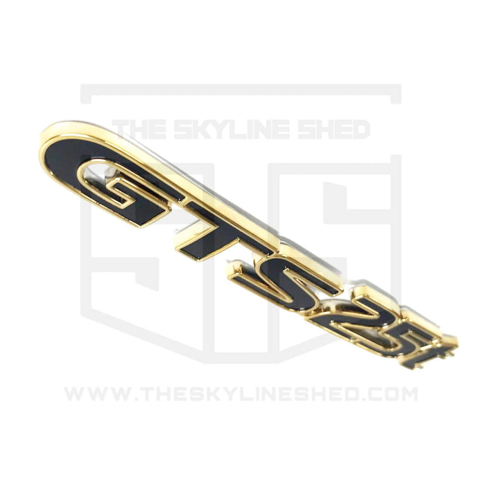 22k Gold Plated "GTS25T" Emblem