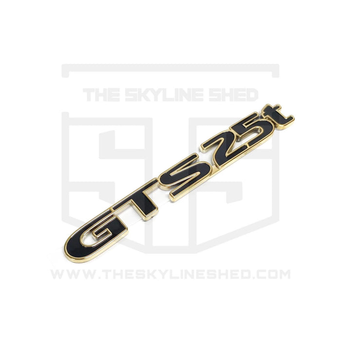 22k Gold Plated "GTS25T" Emblem