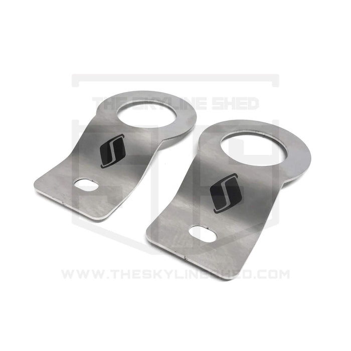 Stainless Radiator Mounts to suit R32 / R33 / R34