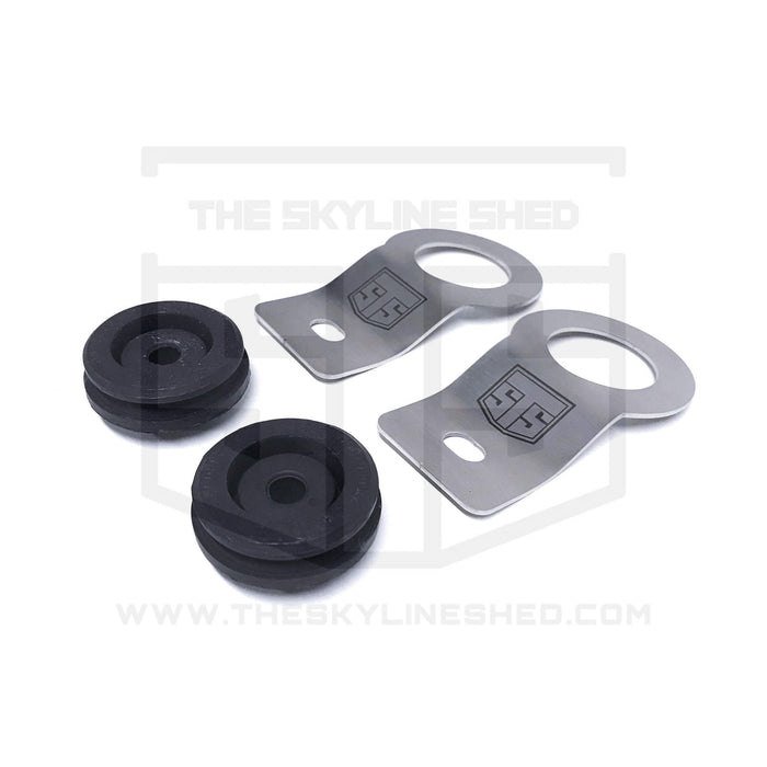 Stainless Radiator Mounts to suit R32 / R33 / R34