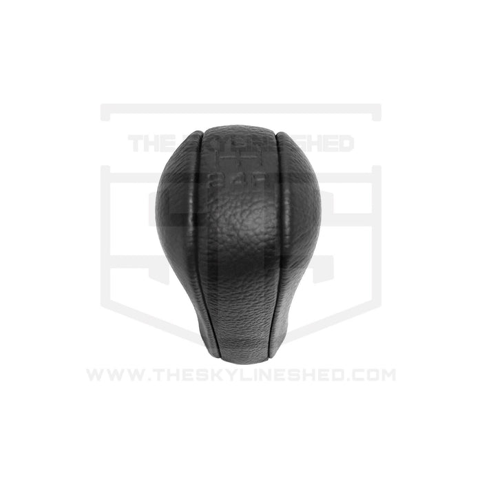 Leather Gear Shift Knob / Gear Knob to suit R32 / R33 / R34 5-Speed Manual