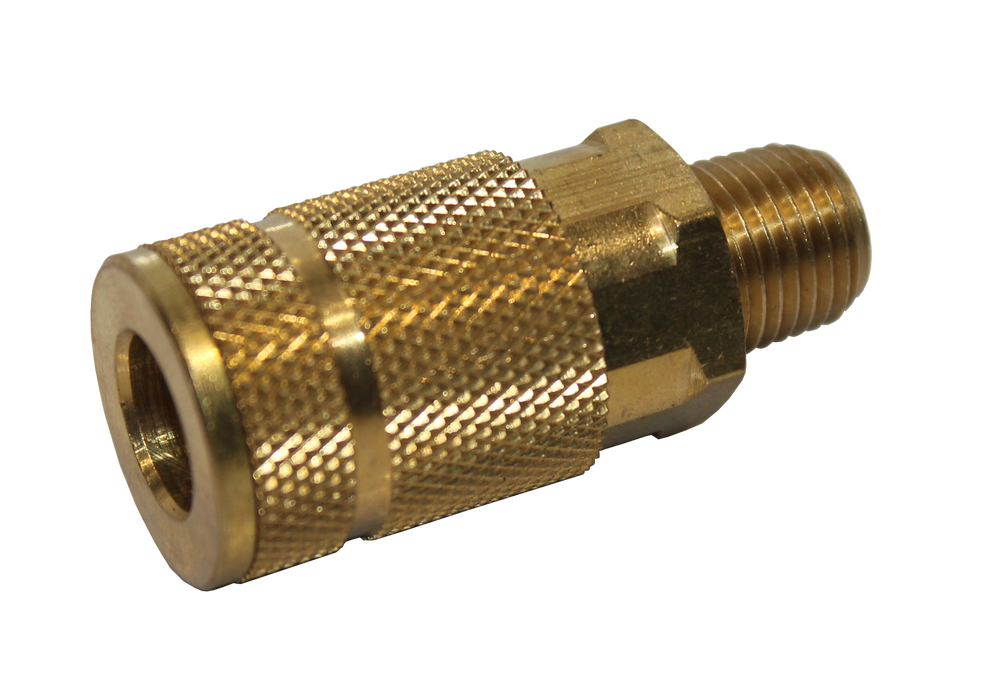 Coupler Male Thread 1/4" Ryco Style Carded