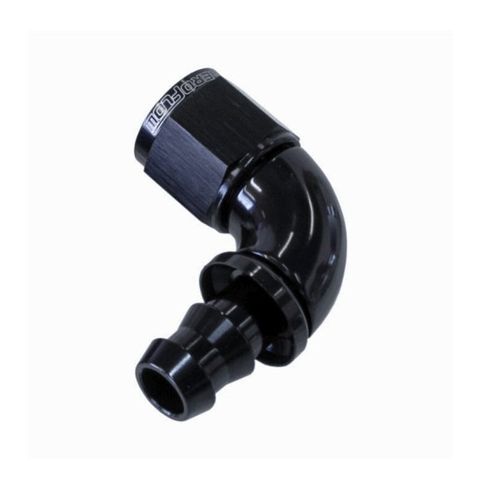 510 Series Full Flow Tight Radius Push Lock 90° Hose End -10AN