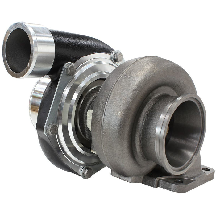 6662 Boosted Turbocharger with T4 Flange .82 Rear BLACK