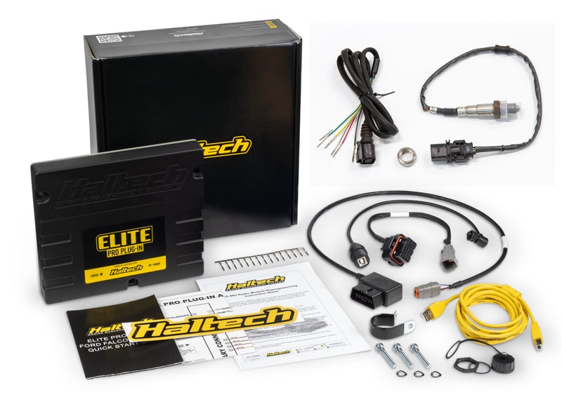 Elite PRO Plug-in ECU - Ford Falcon i6 "Barra" + Onboard Wideband Sensor Kit HT-154006