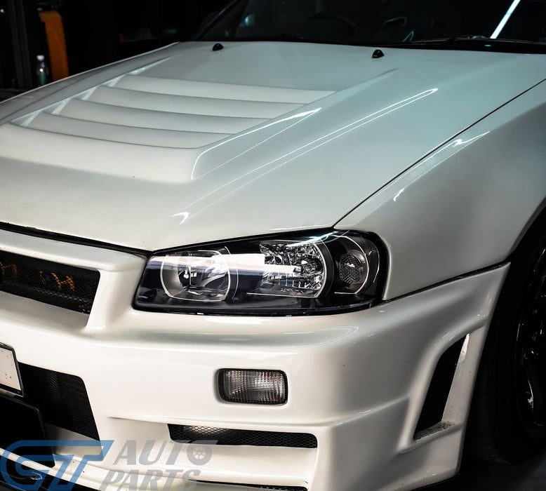 GTR Style OEM Headlights for Nissan Skyline R34 GT | GTT | GTR 1998-2001