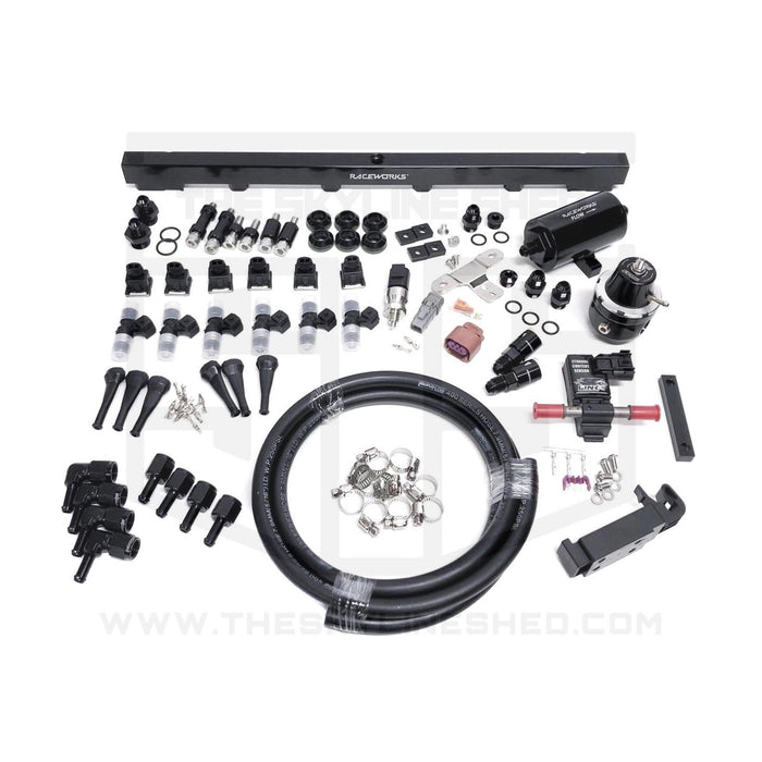 RB25DET Custom 5/16" E85 Engine Bay Fuel Kit