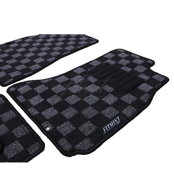 Checker Floor Mats to suit Nissan Skyline R34 ALL VARIANTS