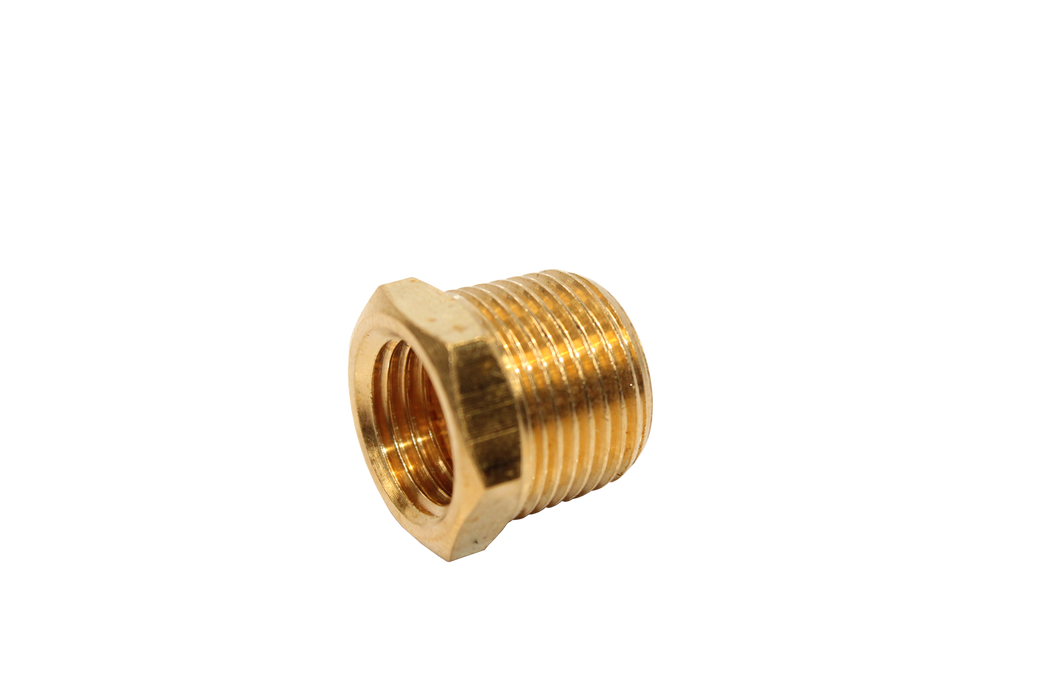 Bush Reducing Brass 1/4"F X 3/8"M