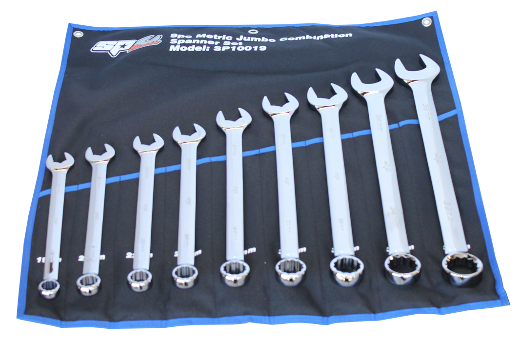 Set Spanner Roe Jumbo 9Pc Metric