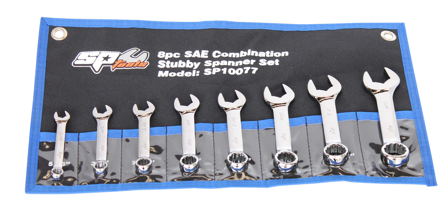 Set Spanner Roe Stubby 8Pc Sae