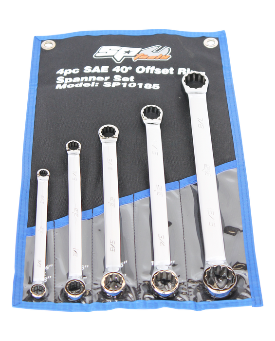 Set Spanner Double Ring 5Pc Sae Sp Tools