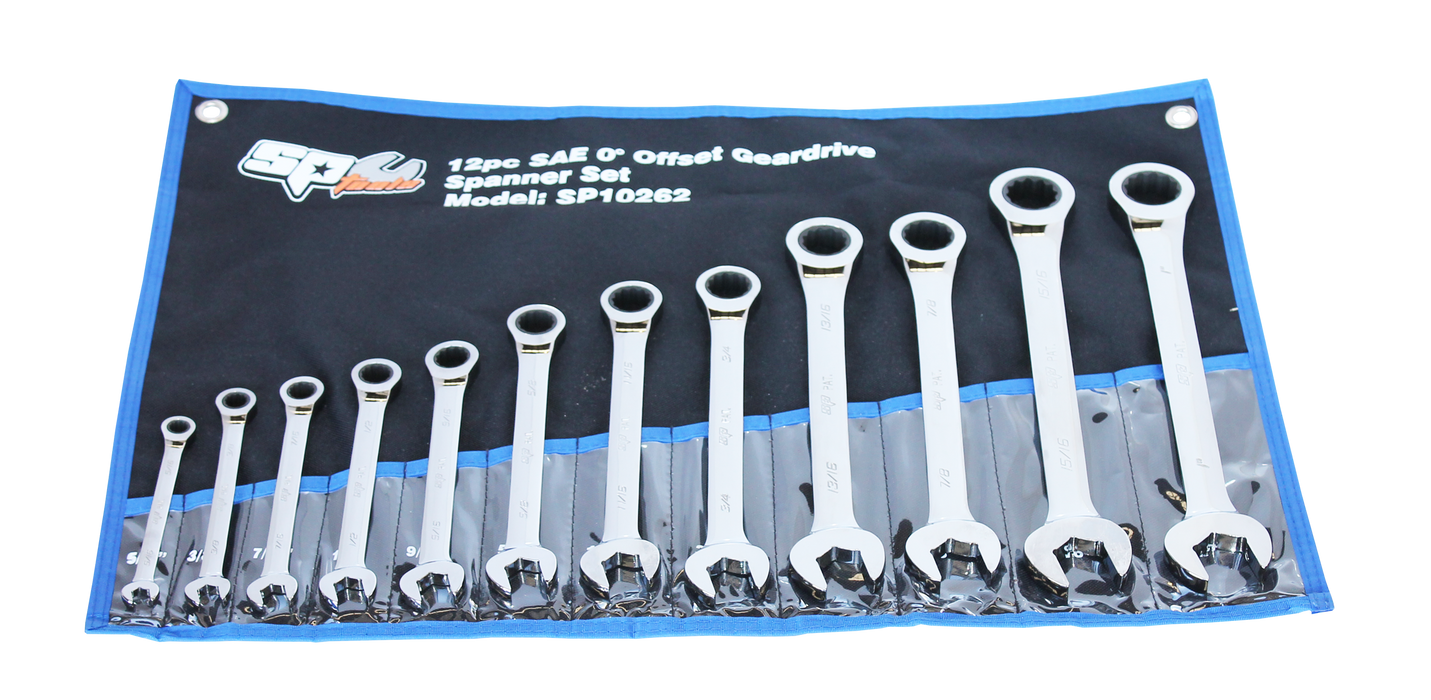 Set Spanner Roe Geardrive 12Pc Sae