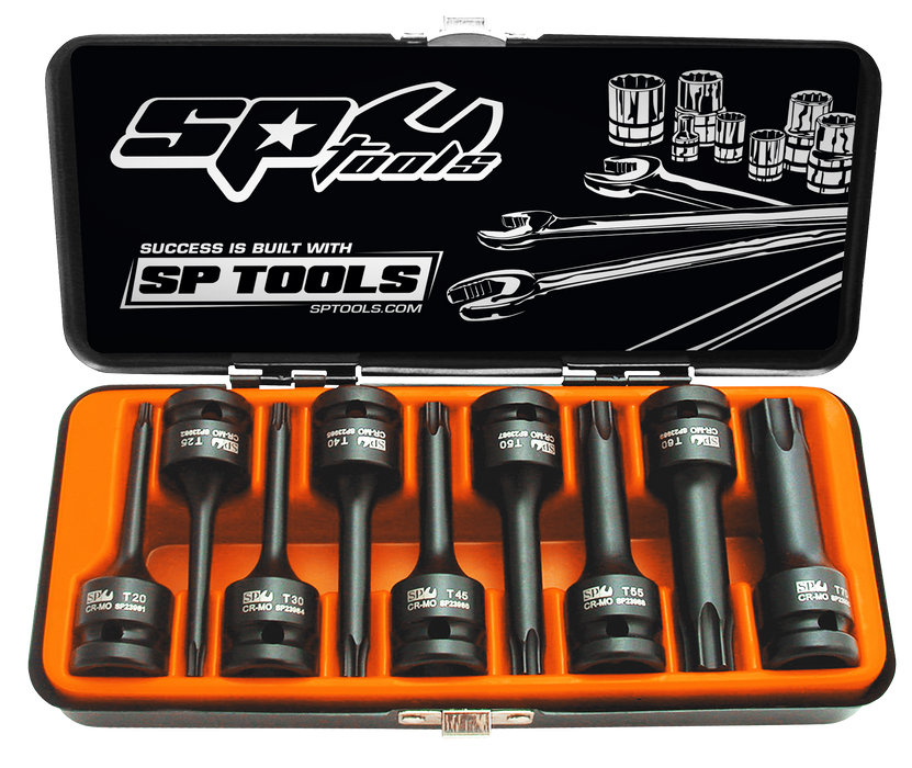 Socket Set Impact 1/2Dr Torx 9Pc