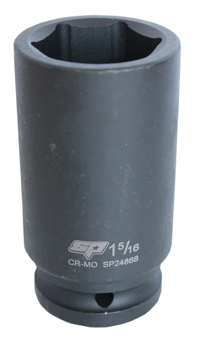 Socket Impact 3/4"Dr 6Pt Sae Deep 2-1/4" Sp Tools