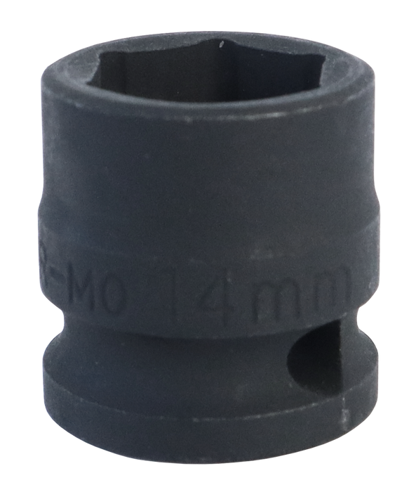 Socket Impact Stubby Metric  3/8"Dr 6Pt 13Mm