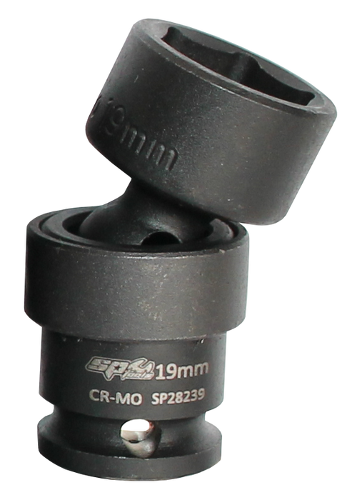 Socket Impact Swivel 3/8Dr 6Pt 12Mm