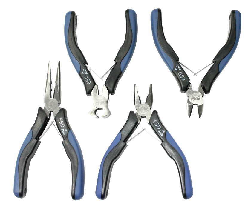 Plier/Cutter Set 4Pc Mini