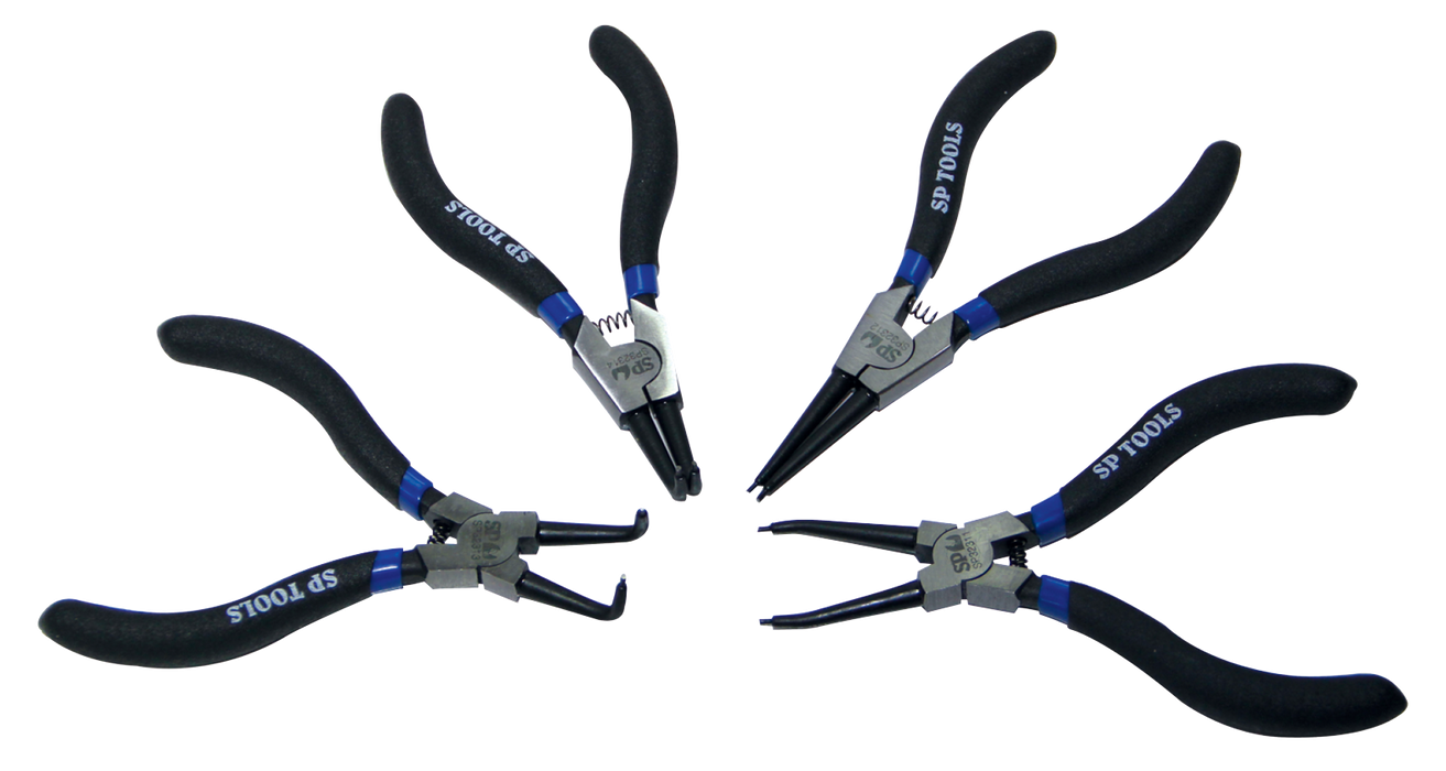 Circlip Plier Set 4Pc 175Mm