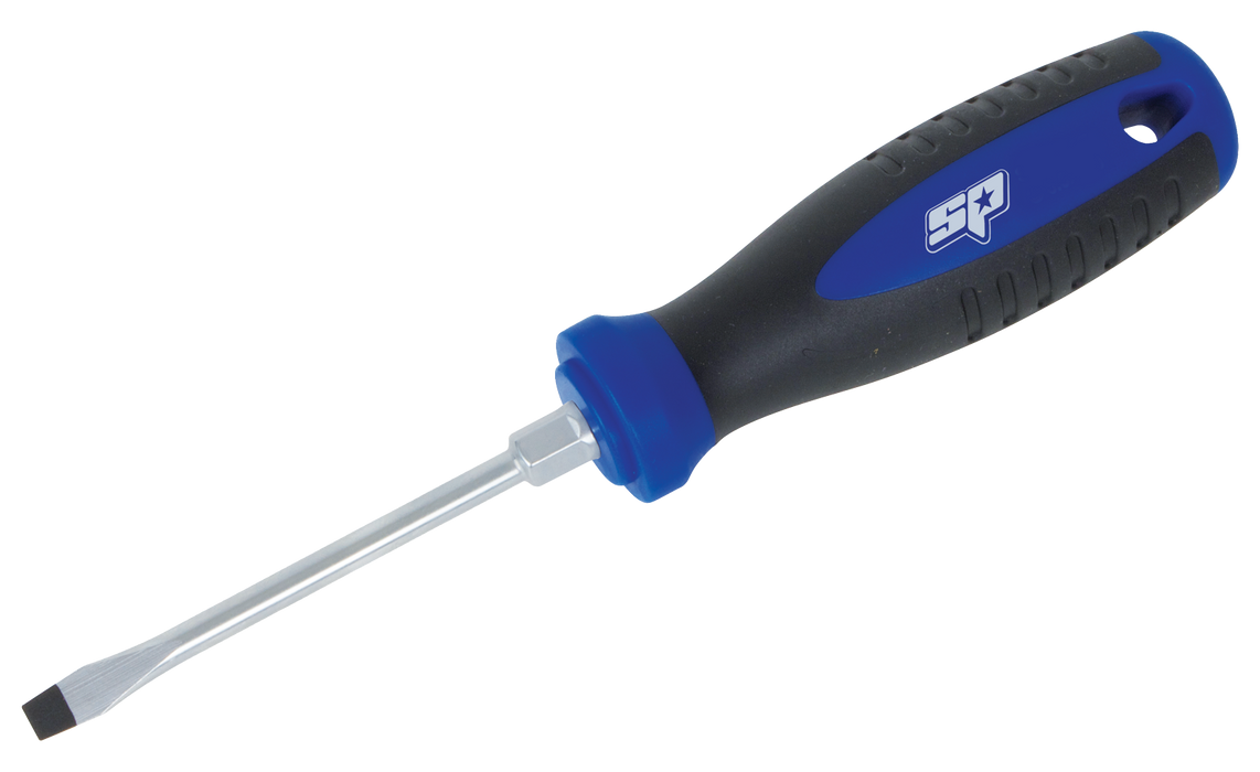 Screwdriver Premium Hex Bolster Slotted 6.0X150