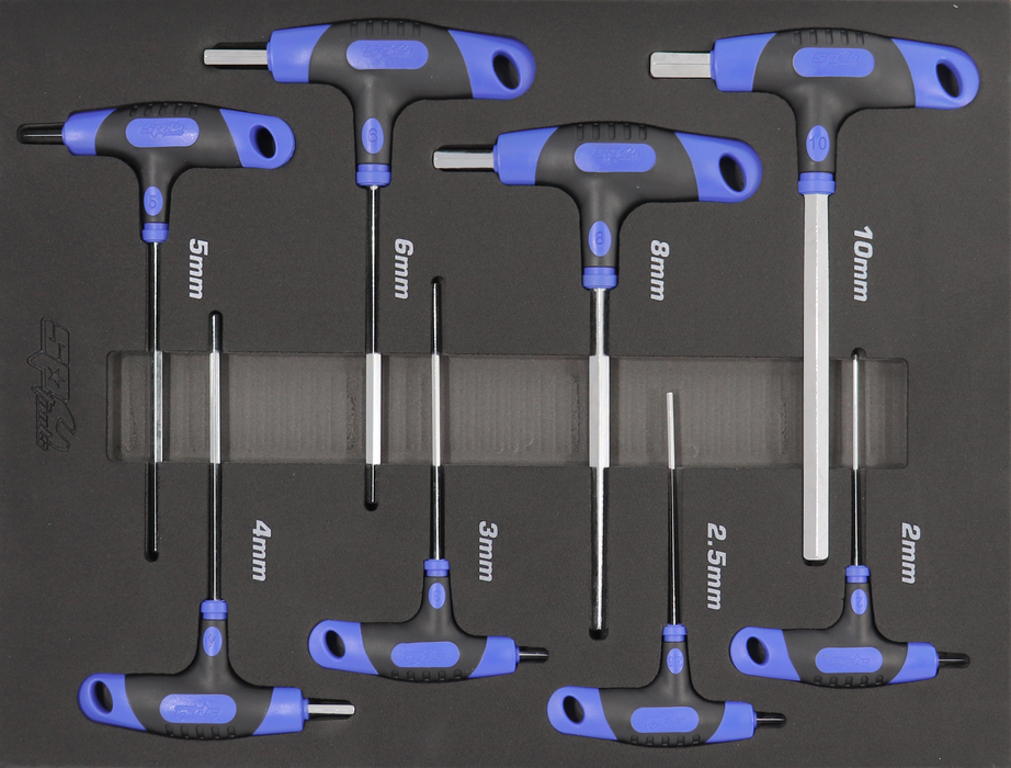 Hexkey T-Handle 8Pc Metric Set