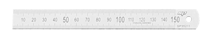 Ruler Stainless Steel 150*18*0.8