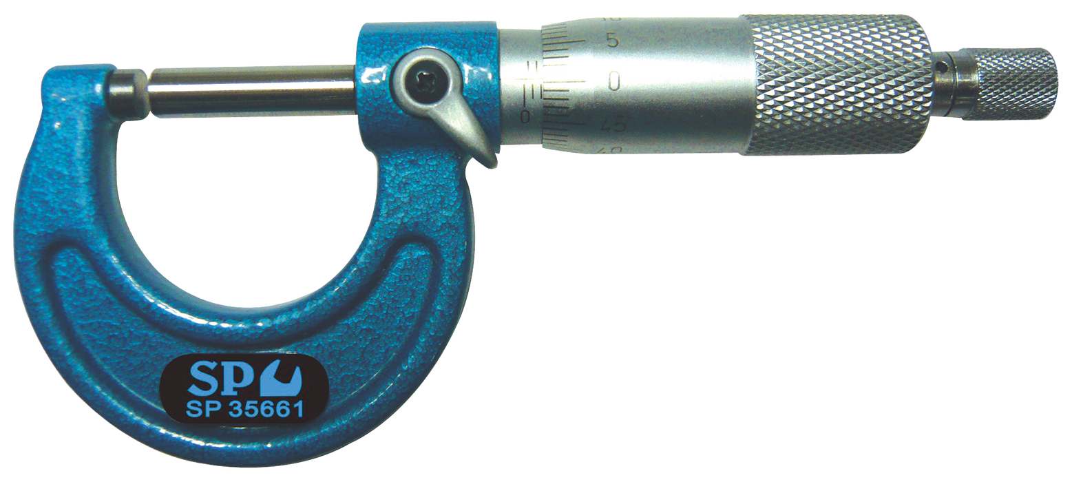 Micrometer Outside 0-25Mm (0.01 Reading)