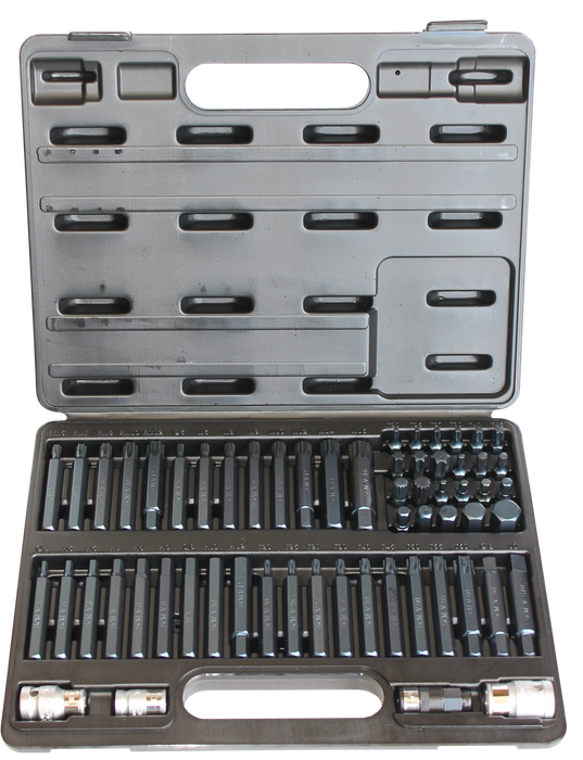 Bit Set - Professional 3/8 & 1/2 Dr 60 Piece