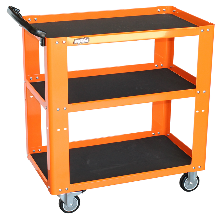 Tool Trolley - Proffesional Service 3 Shelf Orange