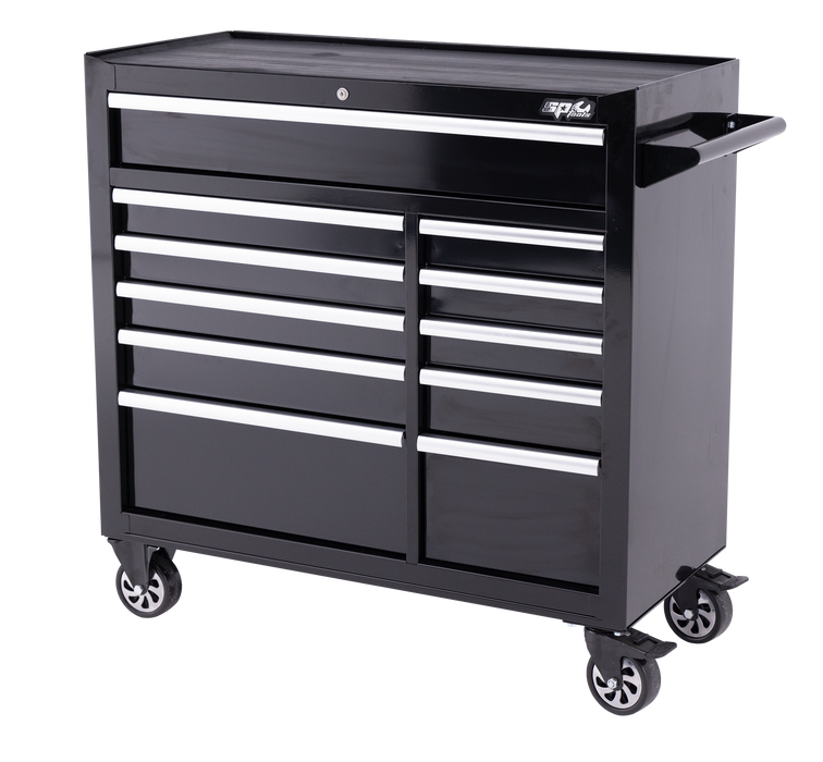 Roller Cabinet - Custom Series 11 Drawer Black