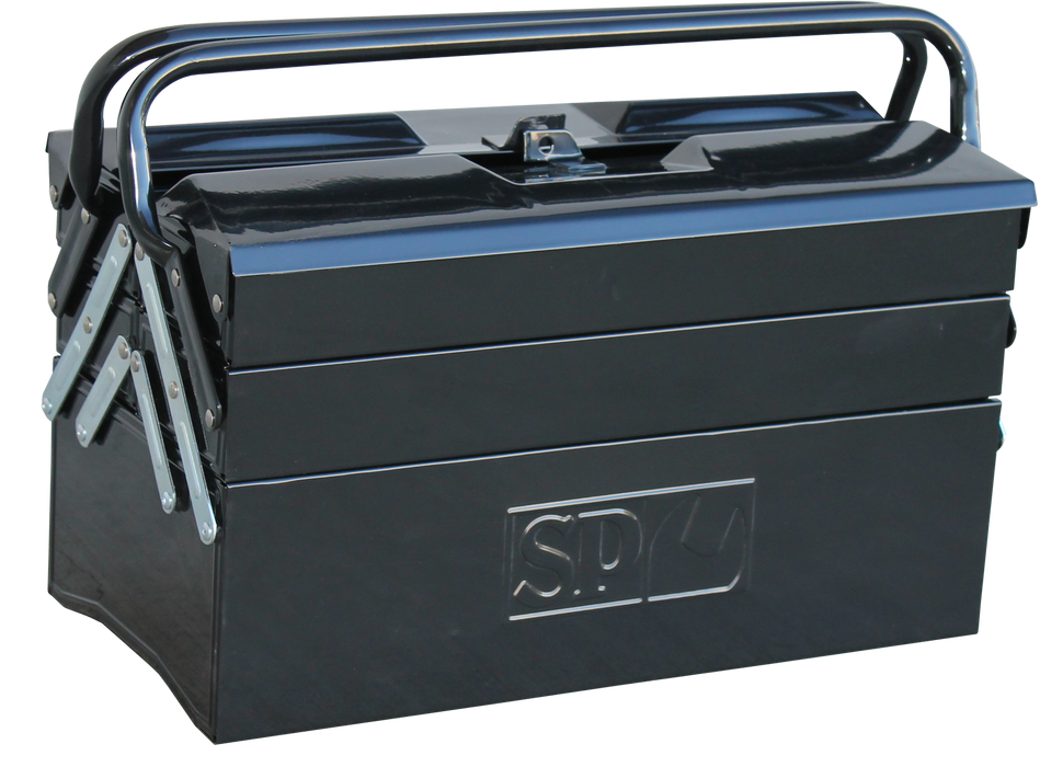 Tool Box - Cantilever 15L 5 Tray Black