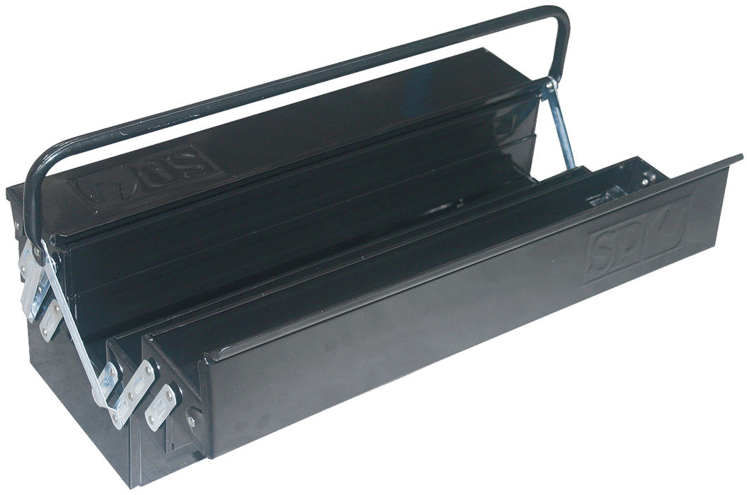 Tool Box - Cantilever 22L 5 Tray Black