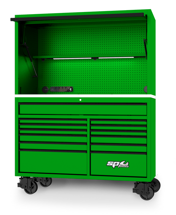 Workstation - Usa Series 59" Green/Black