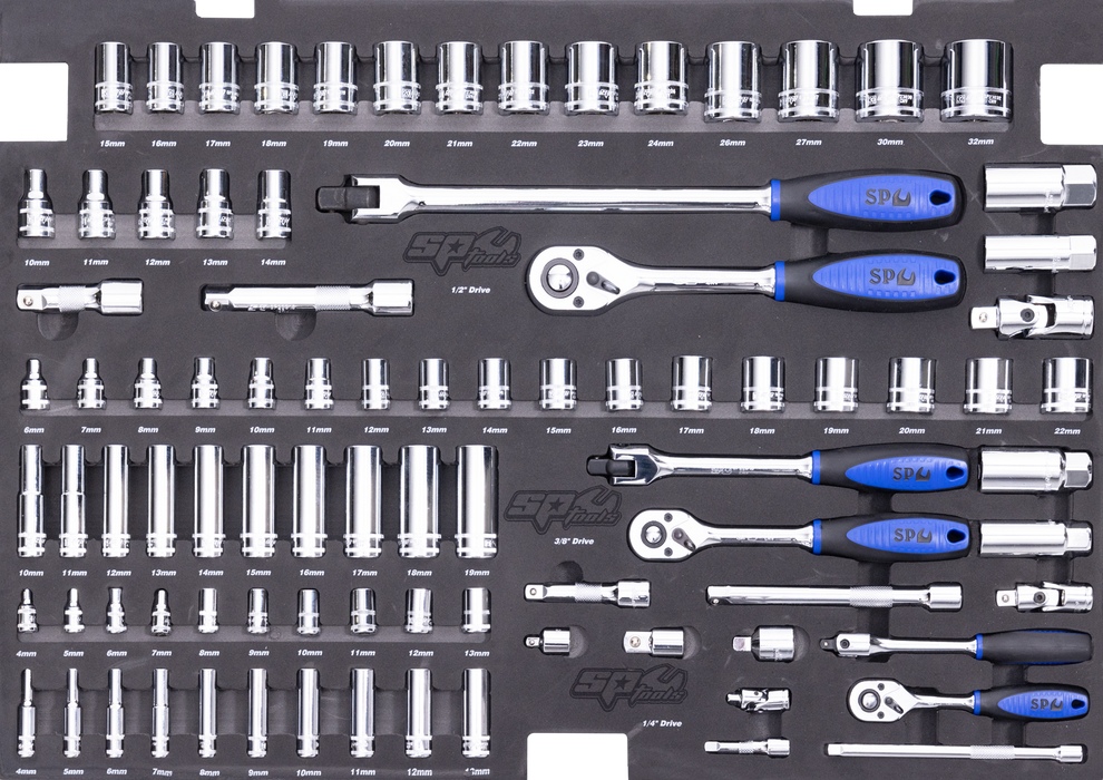 Eva Toolkit - 88Pc Metric - Socket And Accessories