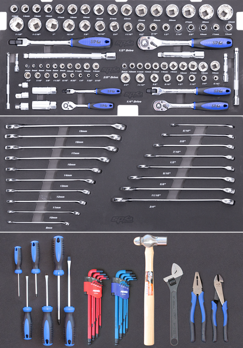 Sub Toolkit - 133Pc Metric/Sae