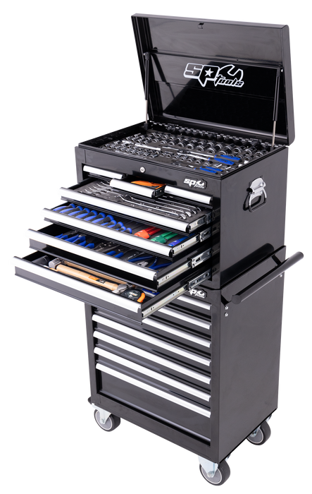 Toolkit 244Pc Metric/Sae - Custom Series 15 Drawer Black