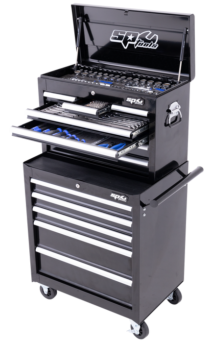 Toolkit 206Pc Metric/Sae - Custom Series 12 Drawer Black