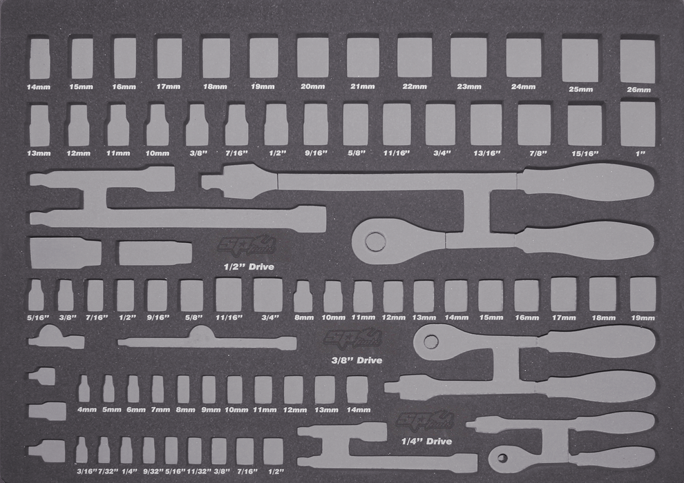 Eva Insert Empty - Sockets & Accessories (Suit Sp50004)