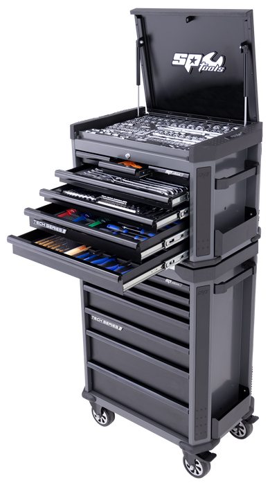 Toolkit 282Pc Metric/Sae - Tech Series 14 Drawer Diamond Black Foamed