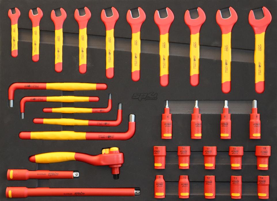 Eva Toolkit 32Pc - Vde Insulated Sockets And Spanners