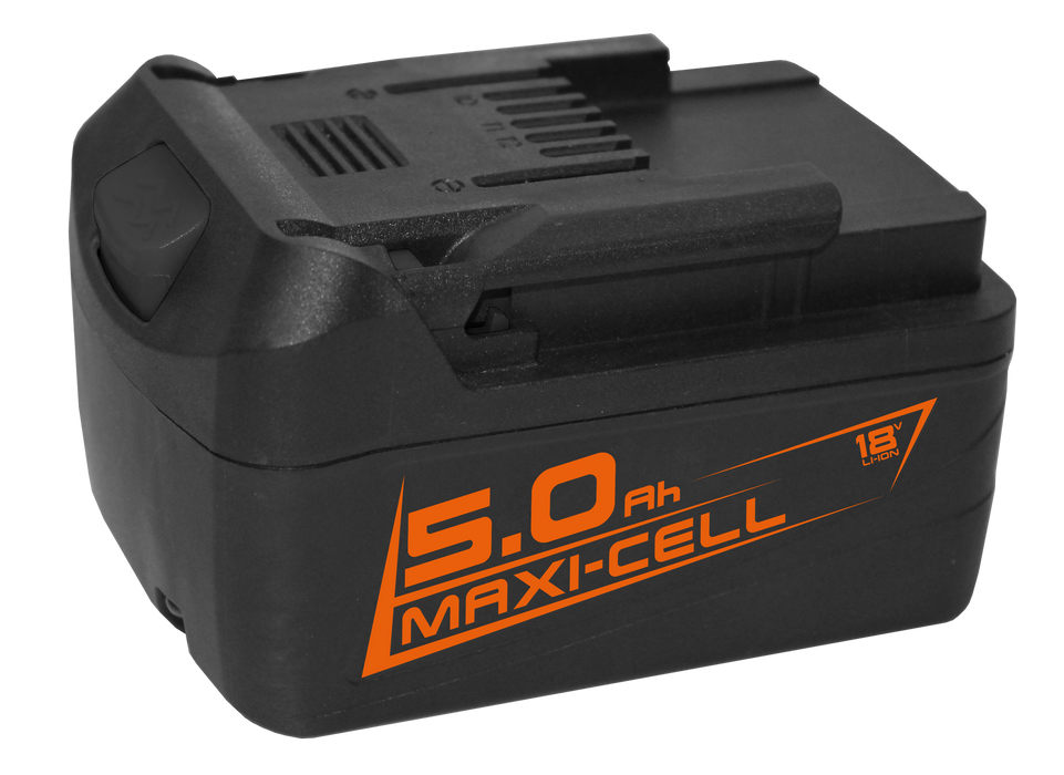 Cordless - Battery Pack - 18V - Lithium-Ion - 5.0Ah - Max Drive