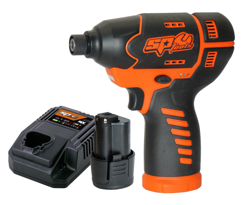 Cordless - 12V 1/4"Dr Impact Driver Kit - 2.5Ah - Sx Drive