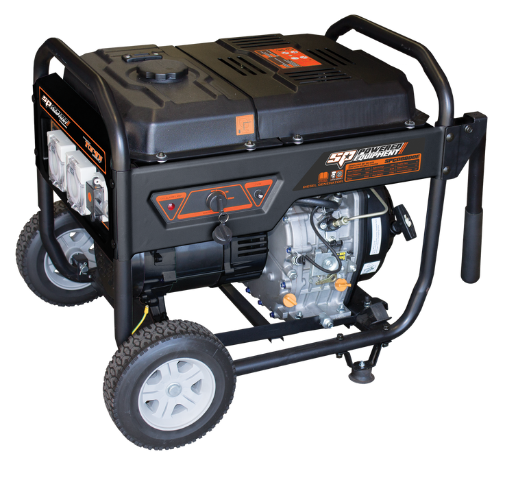 Generator - 6.8Kva Construction Series Diesel