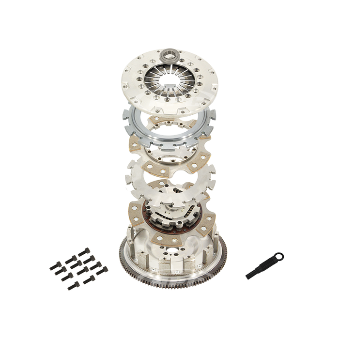 'Push Type' Twin Plate Carbotic Clutch Kit to suit Nissan Skyline R32 / R33 / R34