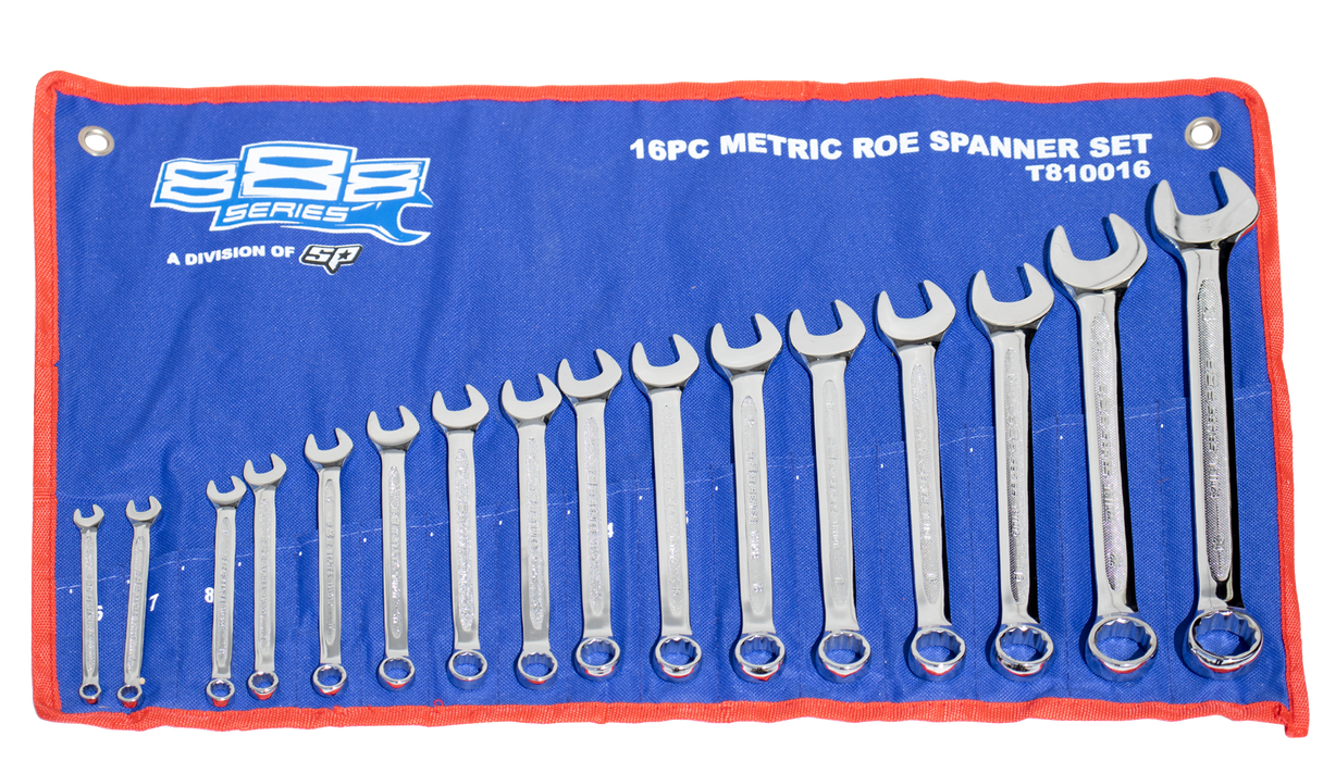 Spanner Set Roe Metric 16Pc