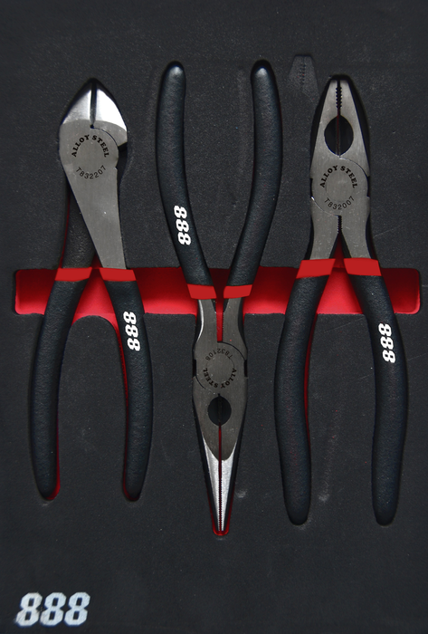 3Pc Plier/Cutter Set In Eva