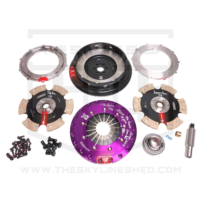 26 Spline 'GM' 1000hp+ Twin Plate Clutch Kit (Push Type)